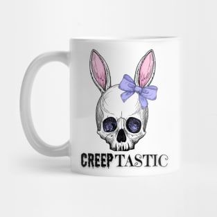 CreepTastic Skull Easter Bunny Mug